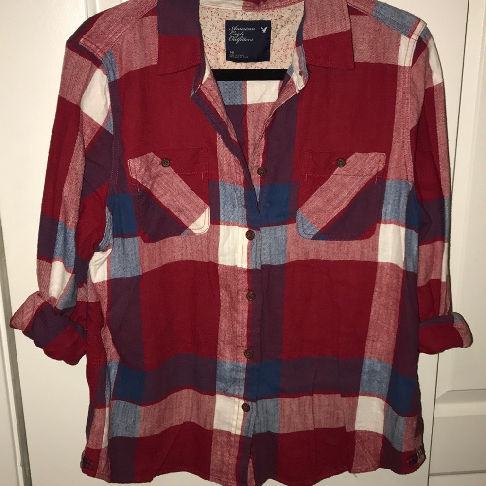 Plaid top